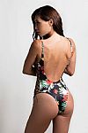 Lucia Tropical/Flower Swimsuit
